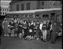 Aberdeen High School Quinault bus trip, 2/16/1960, #36083_1