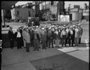 Rayonier Retired Employees' Day hard hat group , 7/21/1960, #37293_1