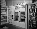 Rental cold storage locker at Quinault Mercantile, 8/15/1939, #16714_1