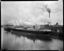 STAG HOUND and another unidentified ship at Northwest Mill, 7/12/1940, #17395_1