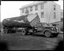 Spruce log on H. B. Rousey truck, 10/2/1940, #17595_1