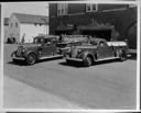 Old and new firefighting rigs, 8/5/1950, #25517_1