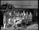 Girl Scouts at fire station, 10/8/1955, #30047_1