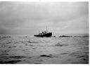 Pilot boat MERCURY on South Jetty, circa 1955, #30596_1