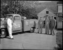 Elway Plumbing & Heating truck with crew, 5/14/1956, #30876_1