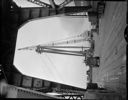 Removing Shearley crane at west end of dock, 10/16/1956, #31617_1