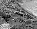 Aerial view of Lamb Grays Harbor Co. plant , 6/28/1956, #31741_1