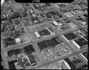 Aerial view of Aberdeen business district, 6/10/1962, #41599_1