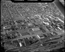 Aerial view of Aberdeen business district, ca 2/1963, #43570_1