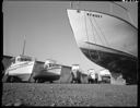 Boats in dry dock, 2/11/1964, #45302_1