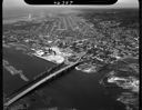 Aerial view of Aberdeen business district, 5/26/1964, #46357_1