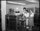 Grays Harbor Community Hospital electric food cart and x-ray machine, 6/30/1964, #46602_1