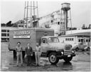 Zellerbach Paper Co. truck at Rayonier, 7/28/1950, #25514_1