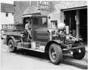 Aberdeen Fire Dept. Ahrens Fox pumper with driver, 6/16/1950, #25536_1