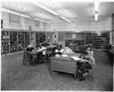 Moclips-Aloha School, library, 10/31/1950, #25667_1