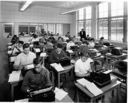 Moclips-Aloha School, typing class, 10/31/1950, #25670_1