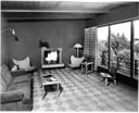 Hadley House in Hoquiam living room, 6/1951, #26128_1