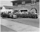 Firefighters at station, circa 1951, #26187_1