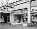 Grays Harbor Plumbing & Heating store front on Heron St. , 6/1951, #26224_1