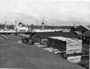 Bay City Lumber dock, 8/1952, #26770_1