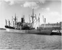 SS MORMAC WAVE at dock, 2/18/1953, #27189_1