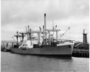 S. S. SCHUYLER OTIS BLAND at Schafer Bros dock, 3/5/1953, #27206_1