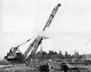 Driving batter piles for new Weyerhaeuser mill, 1/10/1956, #30429_1