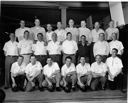 Eagles and Elks Bowling Tournament group portrait, 1/29/1956, #30591_1