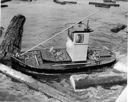 Boom Boat at Port Dock, 3/16/1956, #30719_1