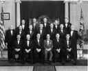 Elks Club new officers group portrait, 4/5/1956, #30780_1