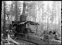 Loggers and donkey engine , circa 1912, #G0150_1