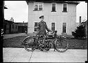 Aberdeen Motorcycle Cop with Indian Scout, ca. 1925, #G0195_1