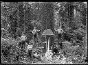 Loggers on springboards, circa 1915, #G0247_1