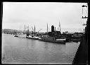 CARLOS and other vessels at Donovan Lumber Co. mill #1, circa 1920, #G0286_1