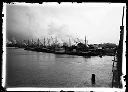 Steam schooners load lumber at Donovan Mill, circa 1922, #G0288_1