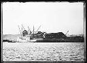 Lumber schooner CLAREMONT at Anderson & Middleton dock, circa 1922, #G0291_1