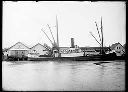 CHEHALIS at F.G. Foster and Northwestern Lumber Co. Commercial dock, circa 1922, #G0296_1