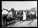 People on holiday at Pacific Beach near Moclips, barbecue, 7/14/31, #G0310_1