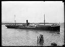 Ship CRAGNESS loaded with logs, circa 1922, #G0404_1