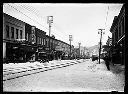 Big Snow of 1915, Heron St. looking east from Broadway., 1915, #G0435_1