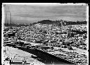 Town in snow, houses and mill, 1/1915, #G0439_1