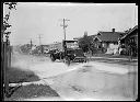 Aberdeen Street Dept  White Truck washing street, 1925, #G0479_1