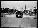 Aberdeen Street Dept White Truck washing street, 1925, #G0481_1