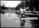 Log rolling, circa 1922, #G0491_1