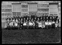 Group portrait of young men and women, circa 1915, #G0503_1