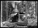 Loggers with donkey engine, circa 1920, #G0567_1