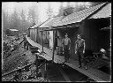 Two loggers in camp, circa 1915, #G0574_1