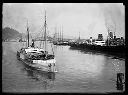 Masted vessel  VIGILANT P. J. with AVALON, circa 1926, #G0601_1