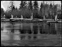 River and pilings, circa 1920, #G0689_1