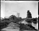 Sawmill exterior, circa 1920, #G0738_1